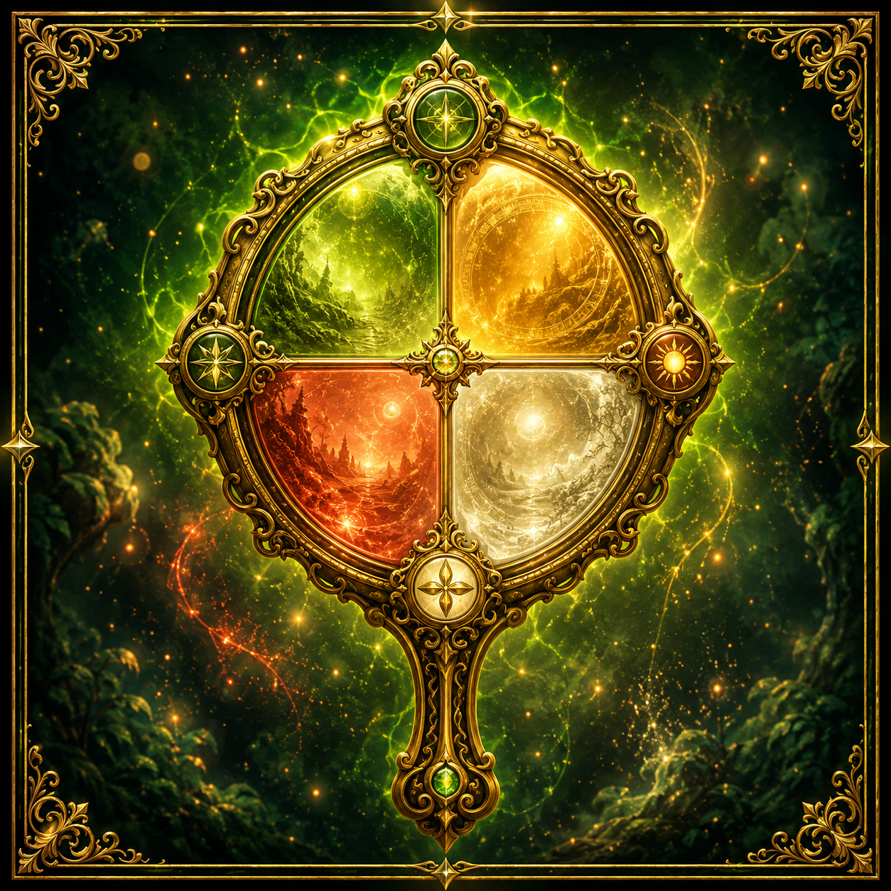 The Quadrant Mirror
