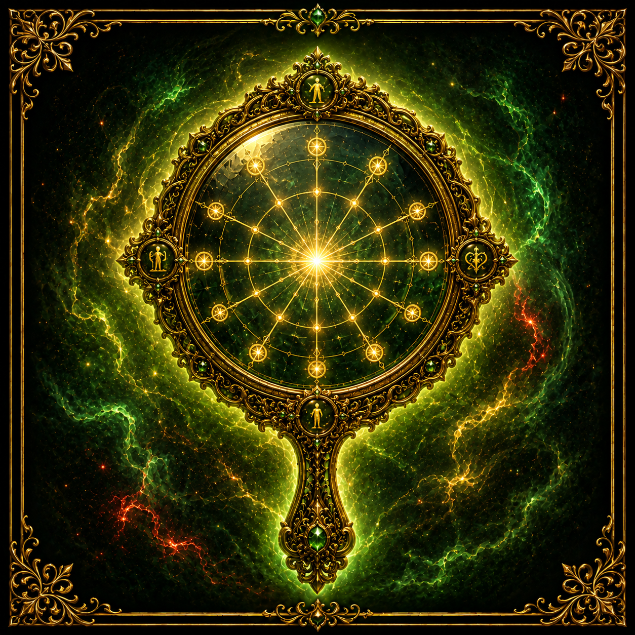 The Radial Mirror